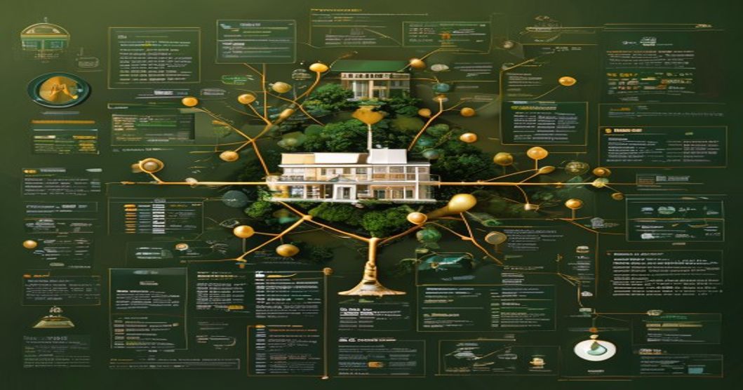 A collection of financial charts and real estate documents, symbolizing portfolio diversification.